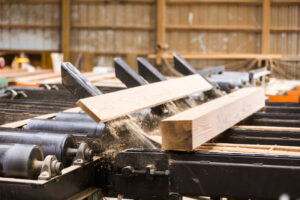rough sawn lumber we make posts out of the standing timber we cut. we cut and select harvest or clear cut trees including oak, maple, pine, birch, beech, cherry and other michigan trees.